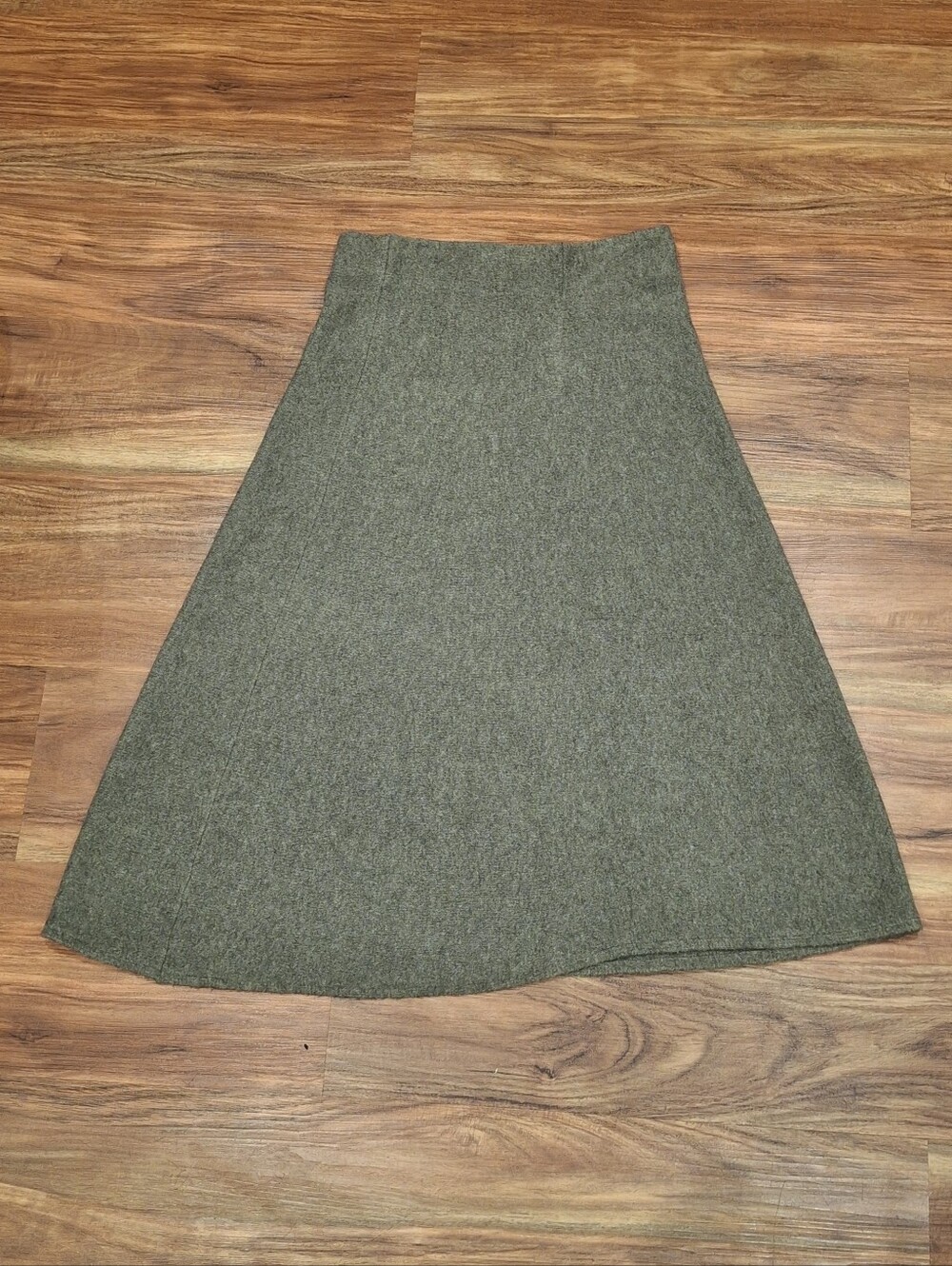 Uniqlo Boiled Wool Look Skirt